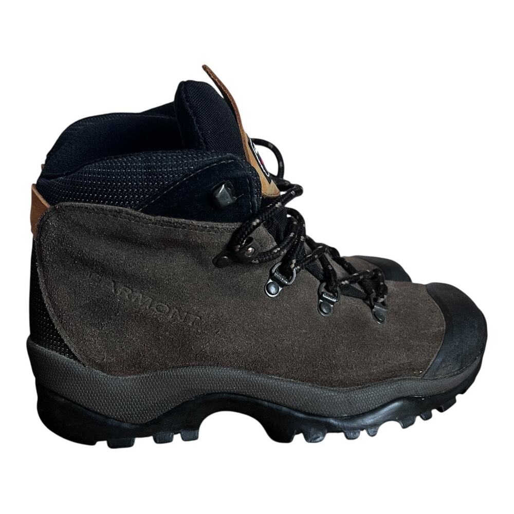 Garmont Lace Up Suede Hiking Boots Women Size 8 - Picture 2 of 15